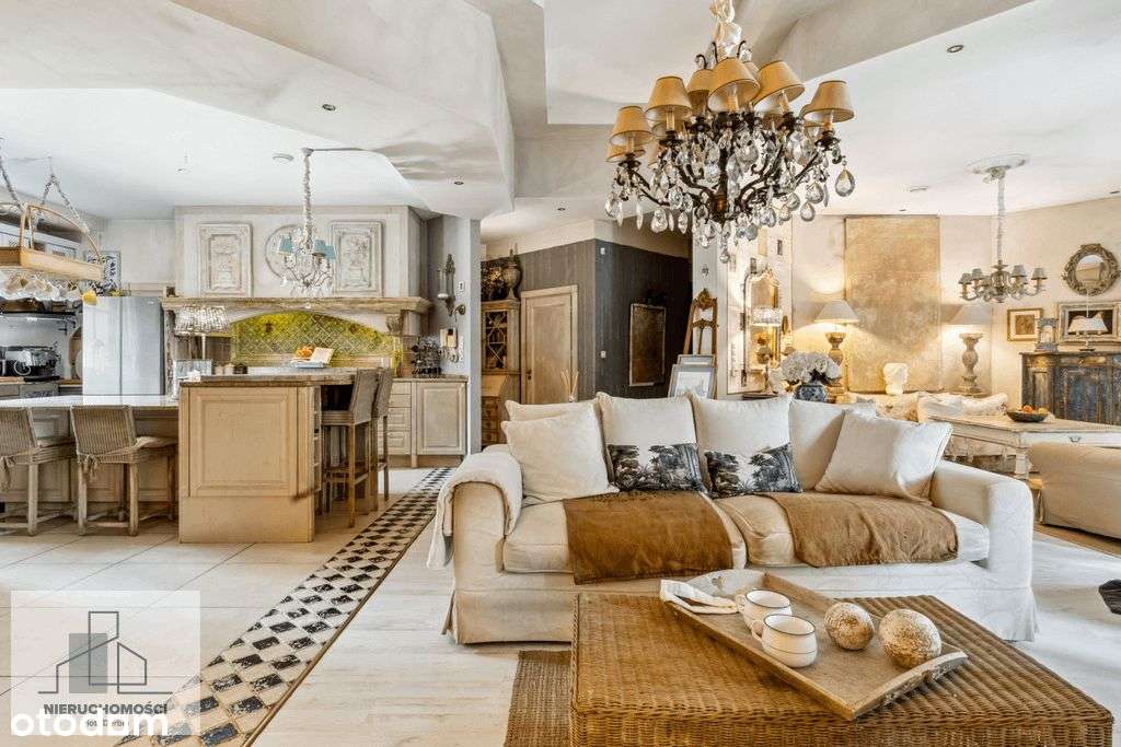 Parterowa Rezydencja Z Basenem, duża działka, styl-4