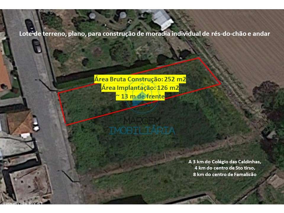 lote de terreno para construção em Sto.Tirso com 672m2 - Grande imagem: 2/11