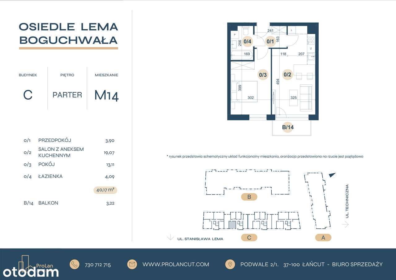 2-pokojowe Mieszkanie w Nowoczesnej Inwestycji blisko Centrum Rzeszowa - Pełny obrazek: 2/12