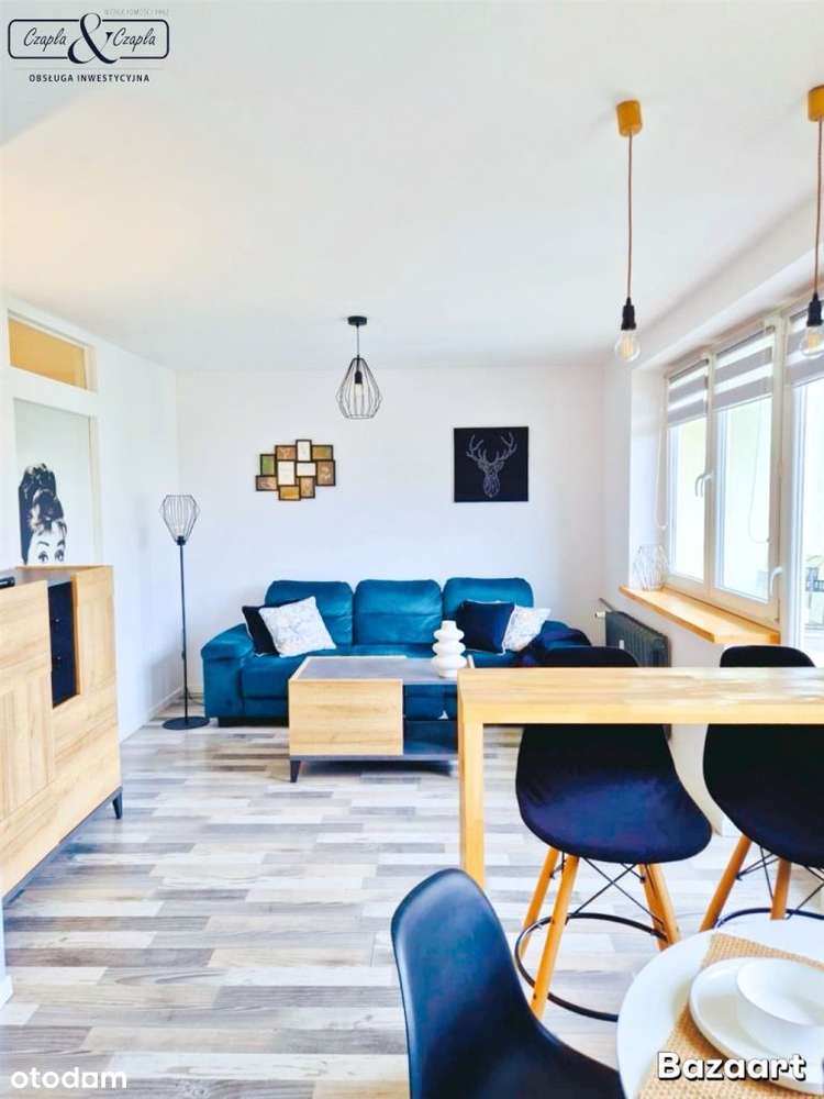 2 pokoje, umeblowana | c.o. miejskie | balkon - Pełny obrazek: 4/11