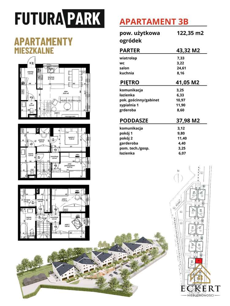 SULECHÓW - Apartament Corner House - 3B - 123m2-3