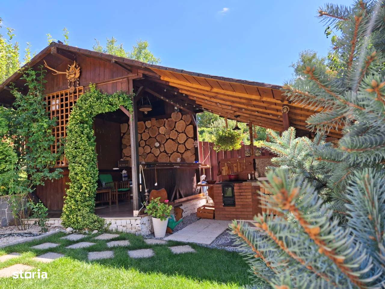 Vila eleganta -  proiect deosebit crama garaj sala de fitnes foisor si-10