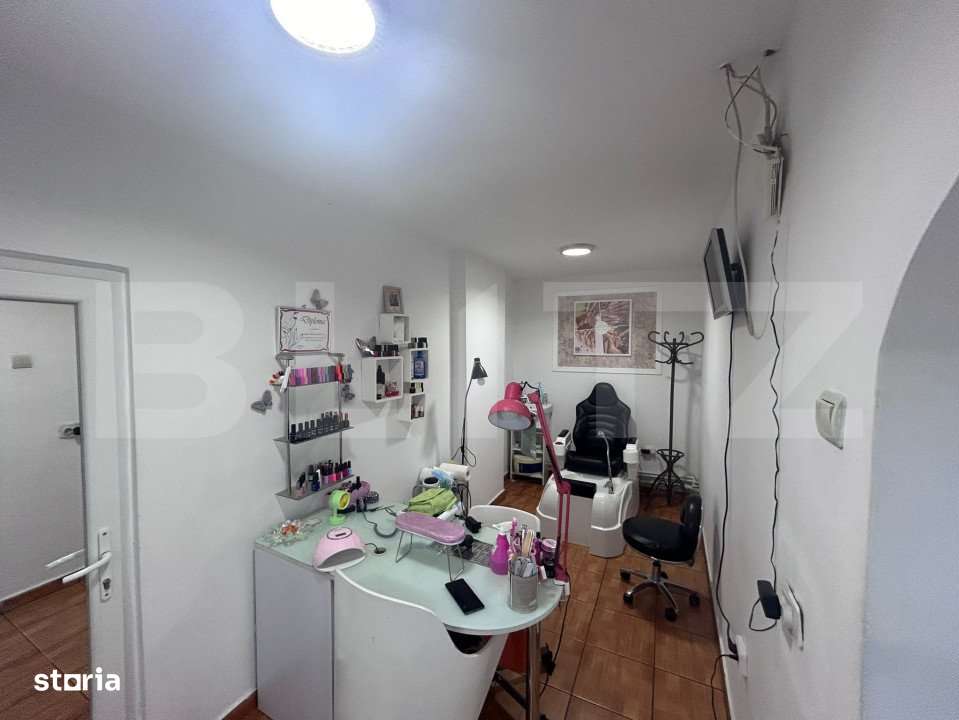 Spatiu comercial, 150 mp, salon de infrumusetare complet echipat - Imagine principală: 5/11