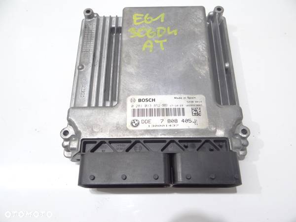 KOMPUTER STEROWNIK SILNIKA BMW E60 E61 OE 3.0D 7808405 - 1