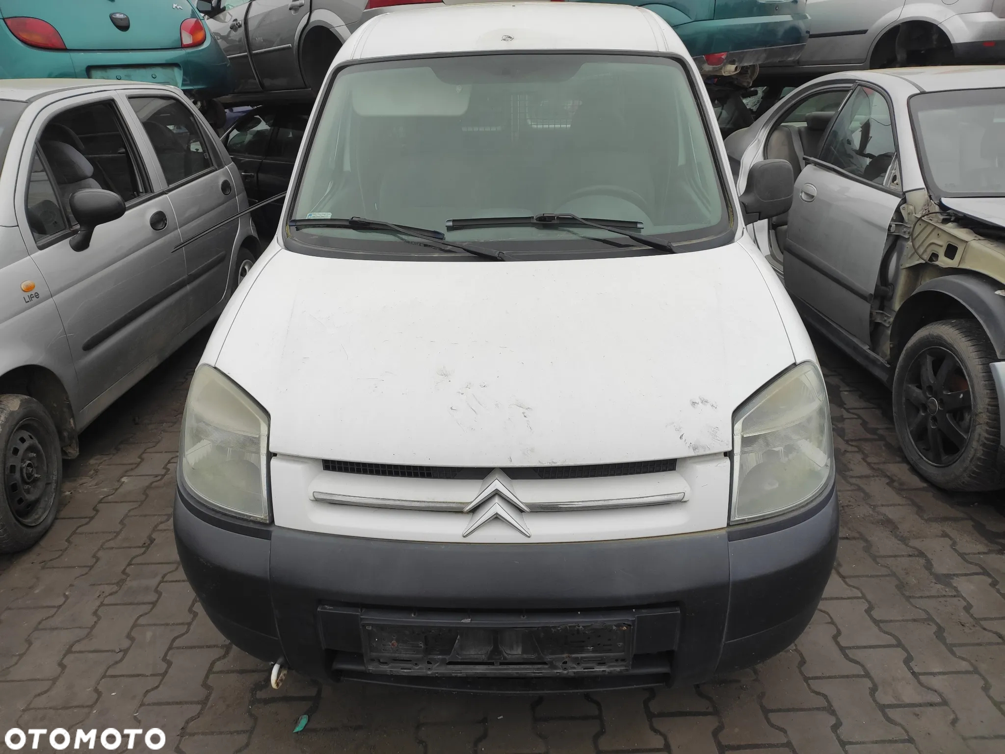 Citroen Berlingo Lift 1.9 D Skrzynia Zderzak Lampa Reflektor - 2