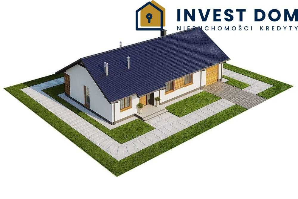 Działka 950m2 z fundamentami + projekt-4