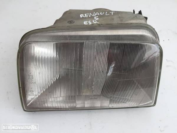 farol optica frente esquerdo renault 5 - 1