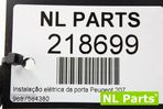 Instalação elétrica da porta Peugeot 207 9687584380 - 8