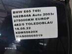 BMW E65 745i DRZWI PRAWE TYLNE TYŁ TOLEDO BLAU 482 - 8