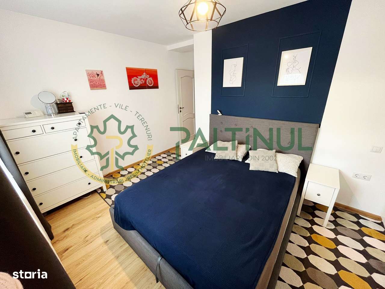 Apartament 3 camere de vânzare – etaj 3, mobilat, terasă cu priveliște-8