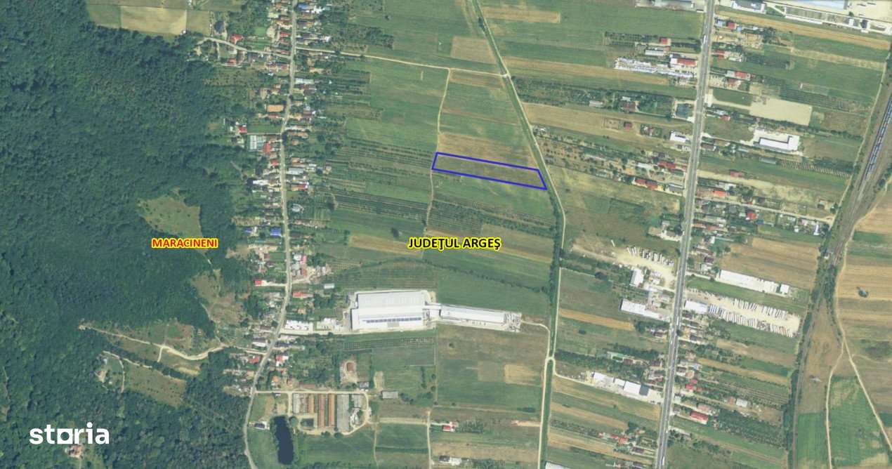 Teren Intravilan Maracineni 7545 mp - Imagine principală: 3/3