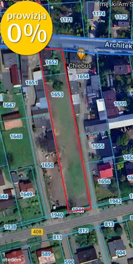 Bez Prowizji działka Ostropa - Pełny obrazek: 1/1