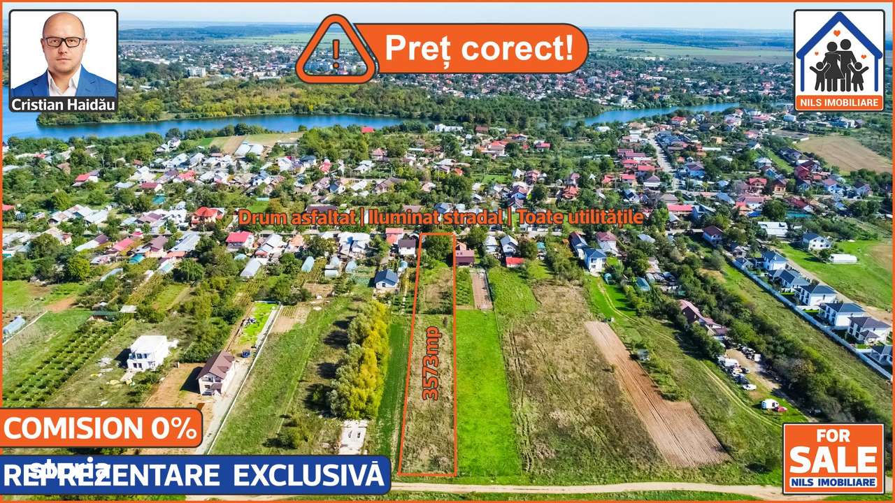 Teren intravilan | 3573mp | Toate utilitatile! | Buftea IF - Imagine principală: 2/7