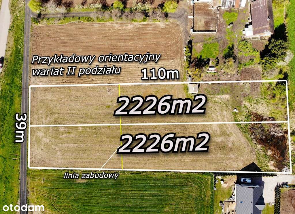 Działka budowlana w spokojnej okolicy | Nowa Cena - Pełny obrazek: 3/12