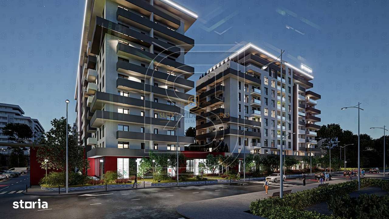 Apartament nou cu 3 camere, terasa 40 mp, zona Rahova, Comision 0%