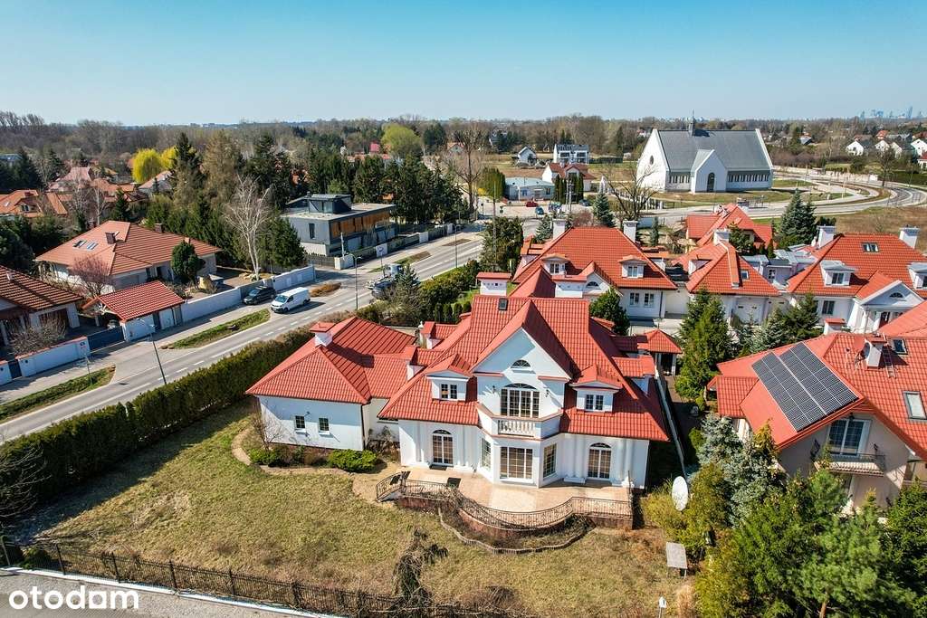 Wilanów - rezydencja 400 m2  z  kolumnadą. - Pełny obrazek: 3/20