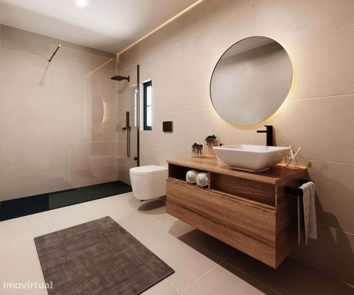 Apartamento T1 com jardim e garagem fechada no Empreendimento Braga... - Grande imagem: 5/6