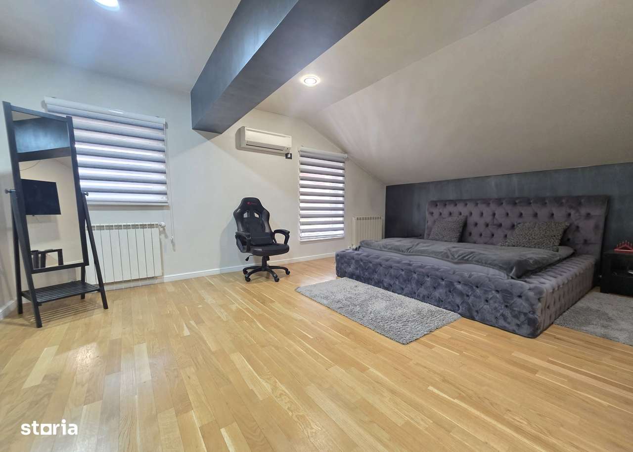 Vilă excepțională cu lift, piscina și teren de 1000 mp | VOLUNTARI-9