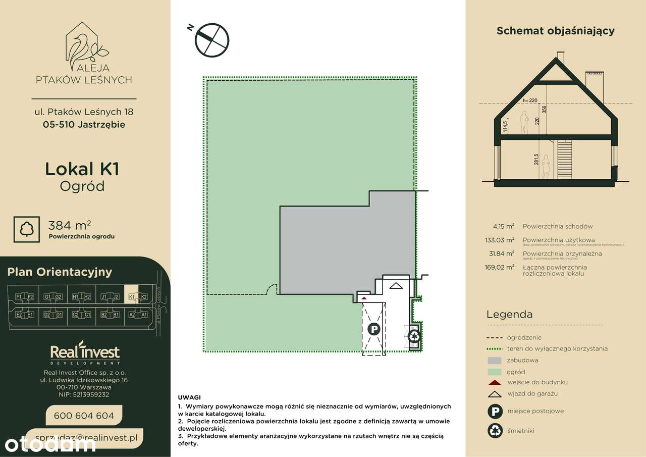 5-pokojowy dom 169m2 + ogródek Bez Prowizji - Pełny obrazek: 4/9
