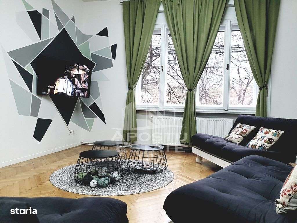 4 camere ultracentral, 132 mp + 2 terase – complet renovat - Imagine principală: 2/15