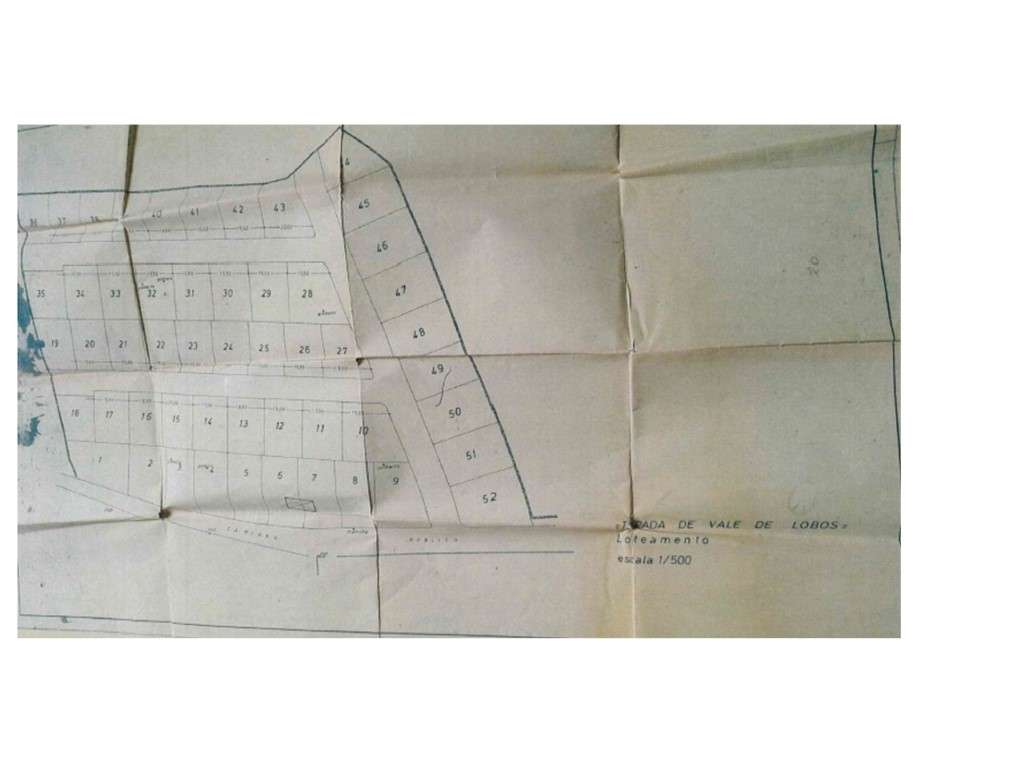 Terreno rústico com plano para 2 Lotes, Tapada da Serra, Vale de Lobos - Grande imagem: 3/20