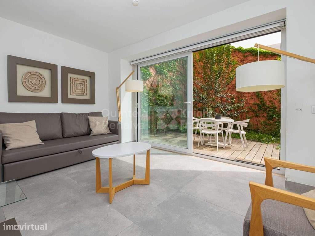 Apartamento T1 mobilado, equipado e com jardim em Lisboa - Grande imagem: 5/25