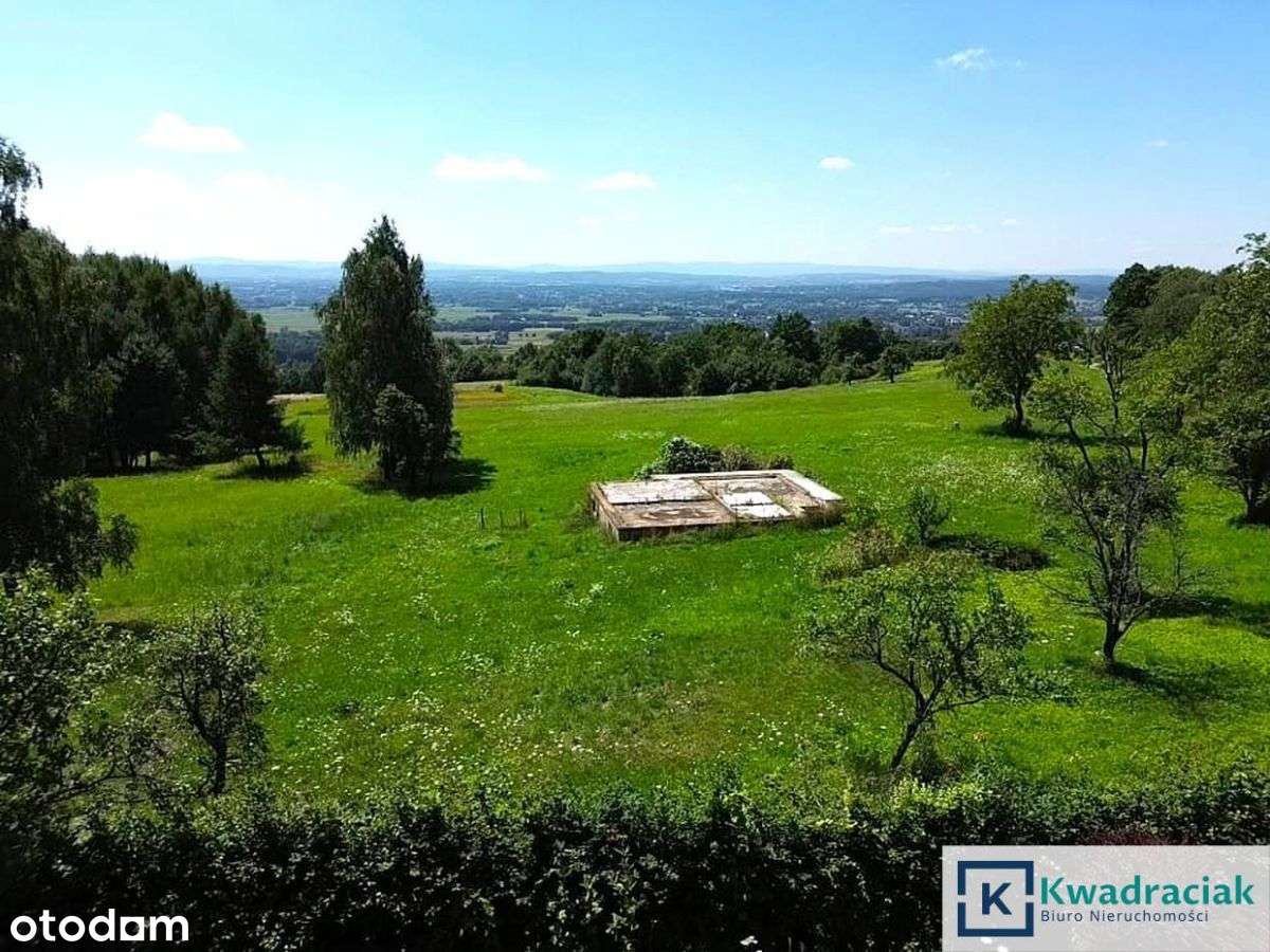 Działka pod budowę w Odrzykoniu – panorama, cisza! - Pełny obrazek: 4/10