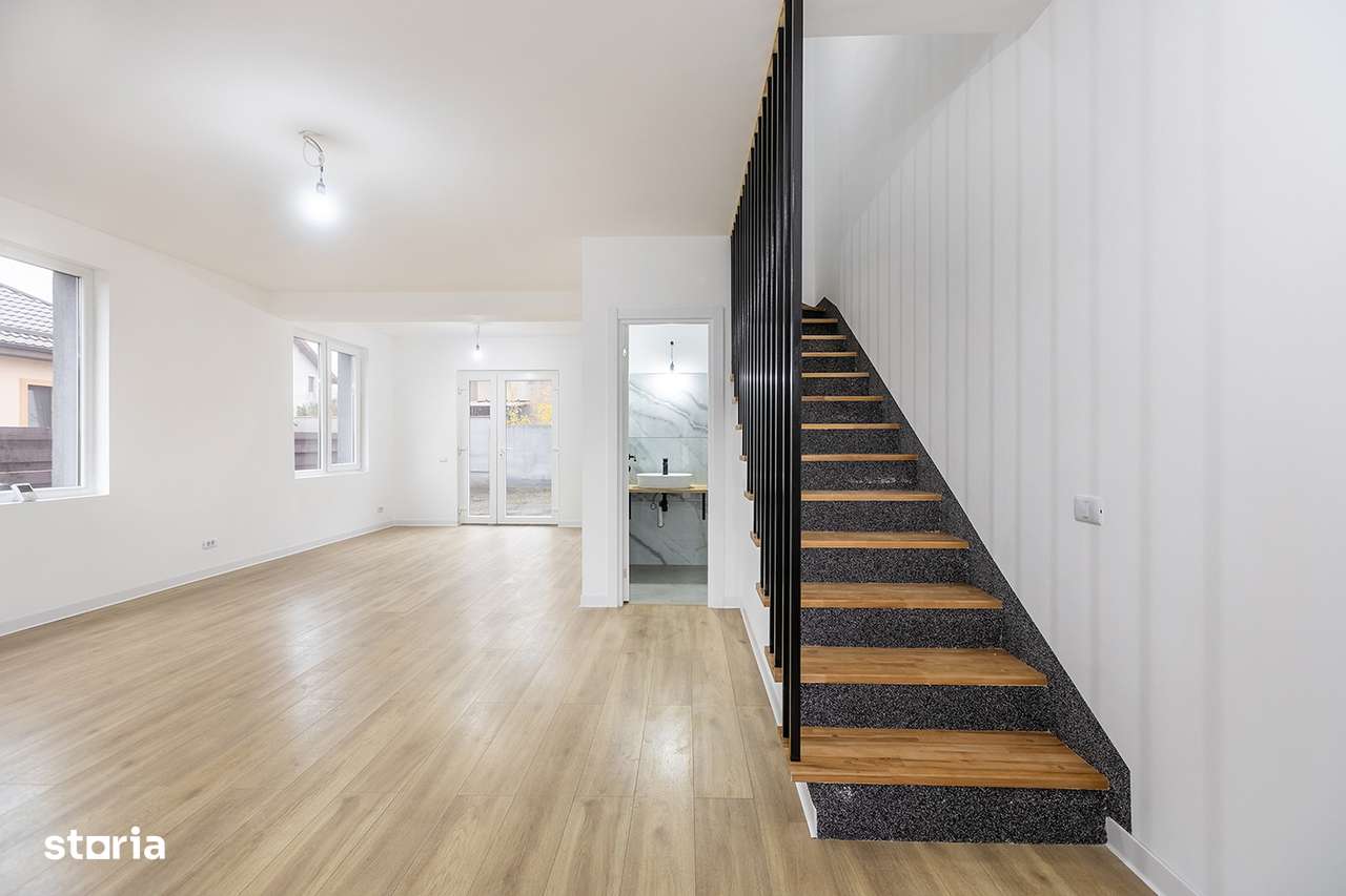 Echilibrul perfect: casă modernă, finisată la cheie, în Balotești-9