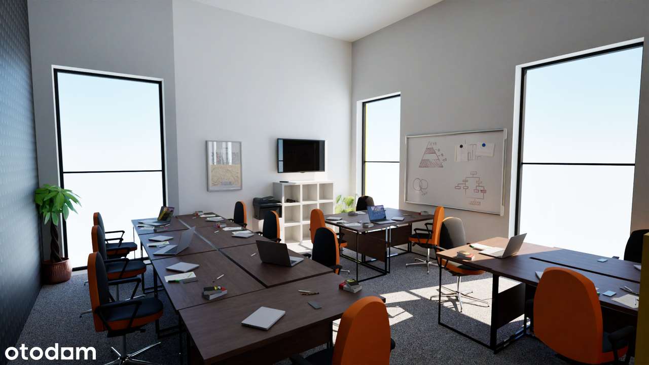 Hala Magazynowa z wydzieloną częścią biurową | z PNU | Łomianki-16