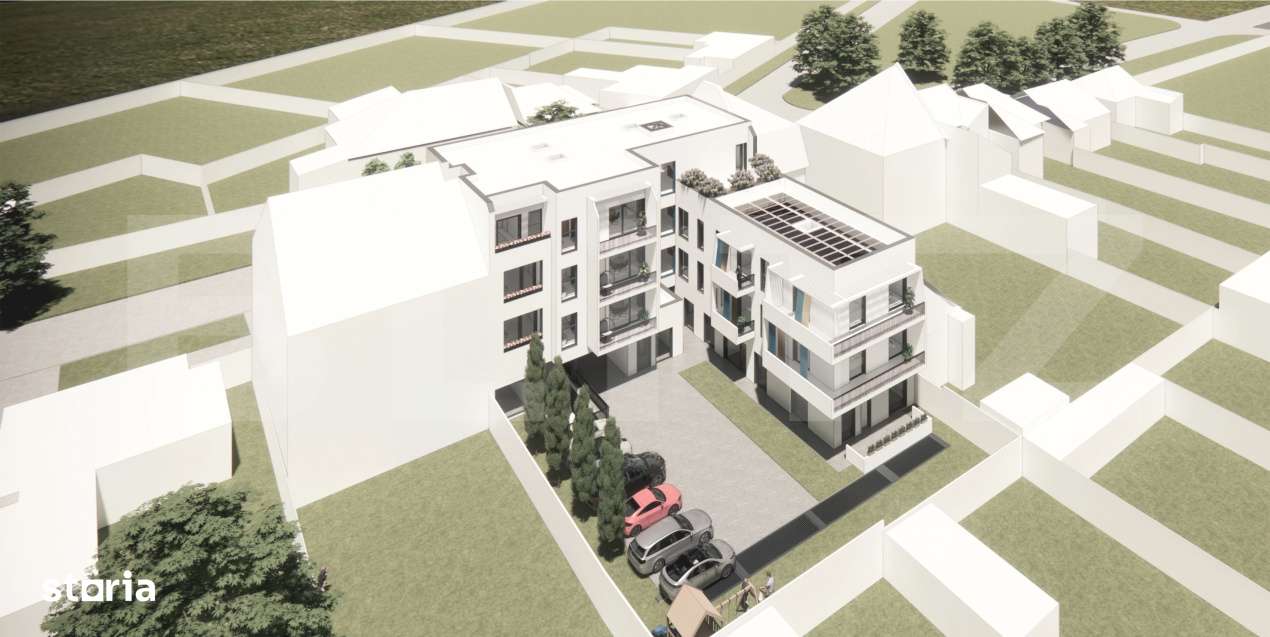 Apartament cu 2 camere, 71.23 mp, etajul 2/3, bloc nou, balcon generos - Imagine principală: 4/7