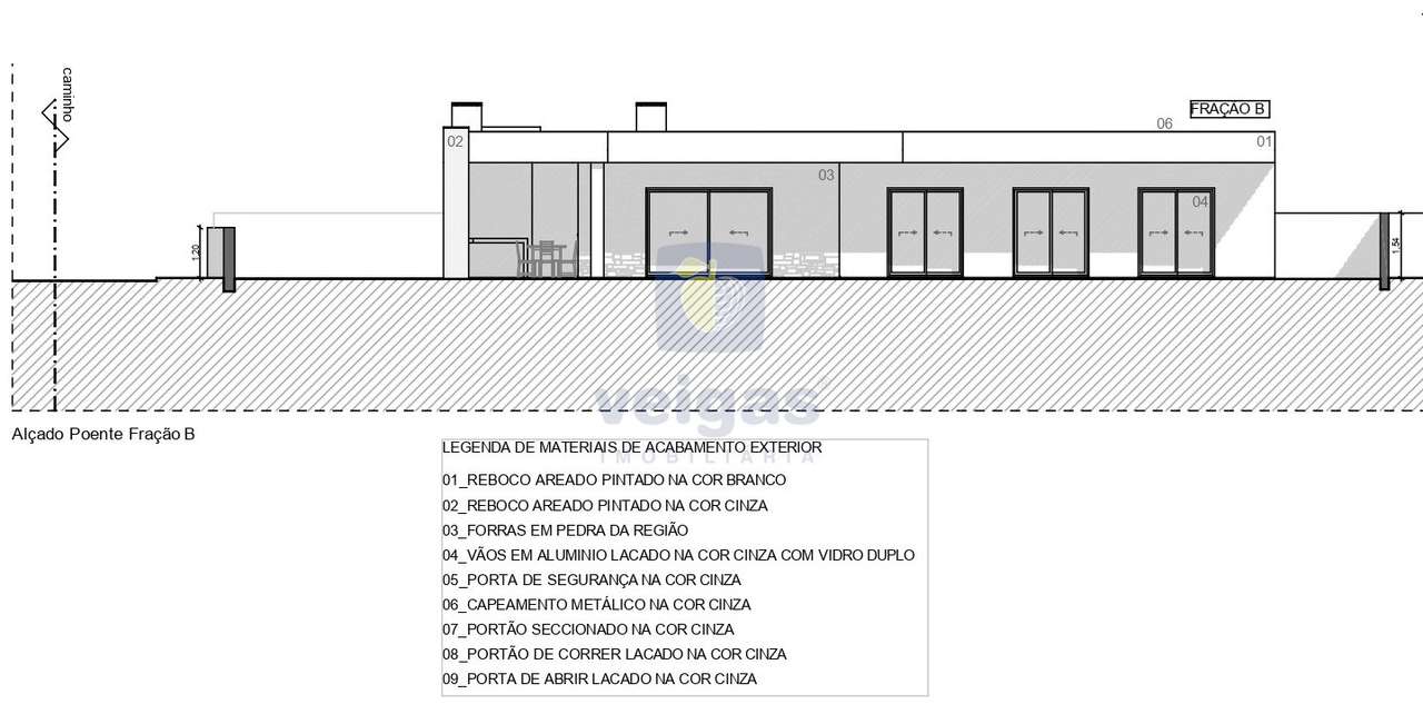 Moradia T3 térrea isolada nova com piscina em Pataias, a 10 km da Naza-14
