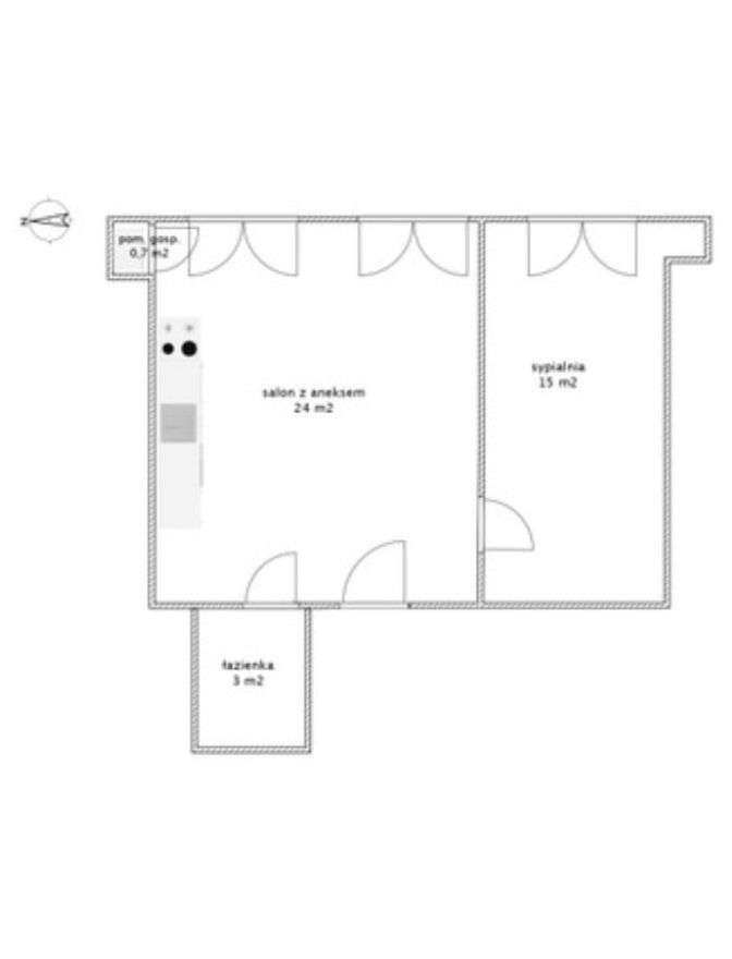 Saska Kępa | Klimatyczne 2 pokoje po remoncie-16