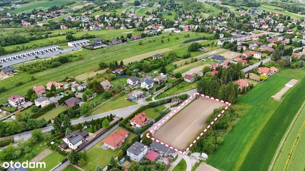 Rzeszów ul.Beskidzka Działki Budowlane z WZ - Pełny obrazek: 3/8