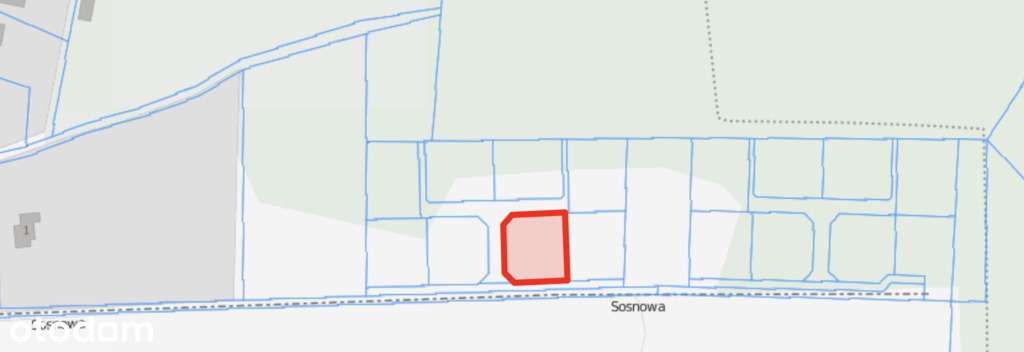 Działka budowlana przy lesie Holendry-5