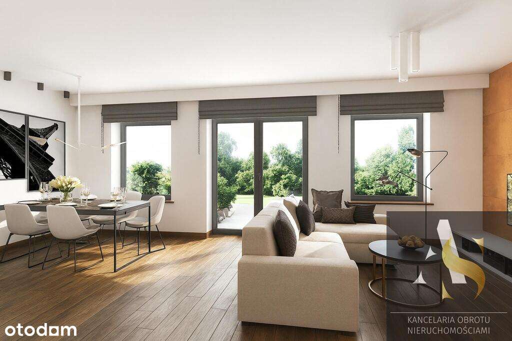 Nowoczesne budynki w zabudowie bliźniaczej, Łagów-4