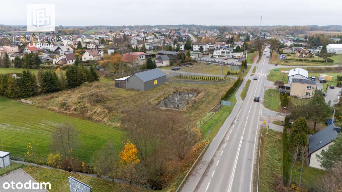 Hala 320m² przy głównej drodze w Zblewie-4