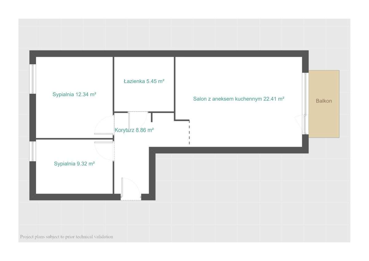 Trzy pokoje w nowszym budownictwie! 0% prowizji!-15