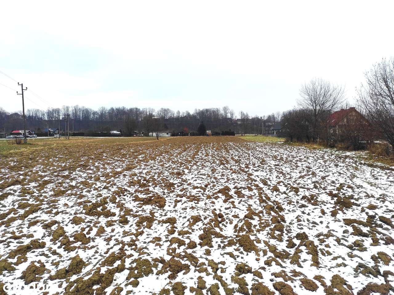 DUŻA DZIAŁKA BUDOWLANA NA SPRZEDAŻ 70 ARÓW KĘTY-7