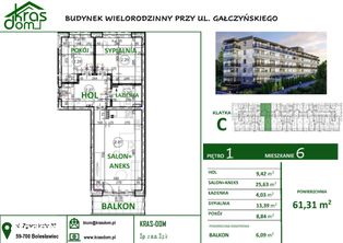 Nowe mieszkanie 3-pokojowe przy ul. Gałczyńskiego