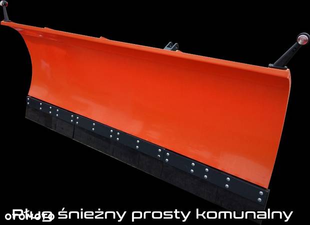 Pług śnieżny do śniegu PROSTY KOMUNALNY euroramka TUZ METAL TECHNIK 1,5m 1,56m 1,85m 2m 2,08m 2,6m 3 - 4