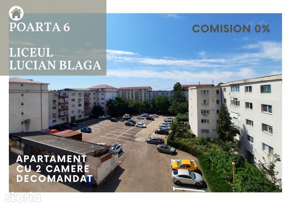 Poarta 6 - Apartament cu doua camera decomandat – Comision 0%