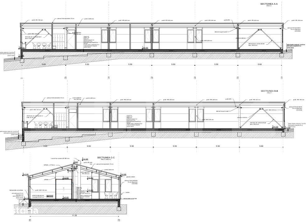 Hala de productie,depozitare de 395 m2 + teren 845 m2 Lita, acces tir - Imagine principală: 4/4