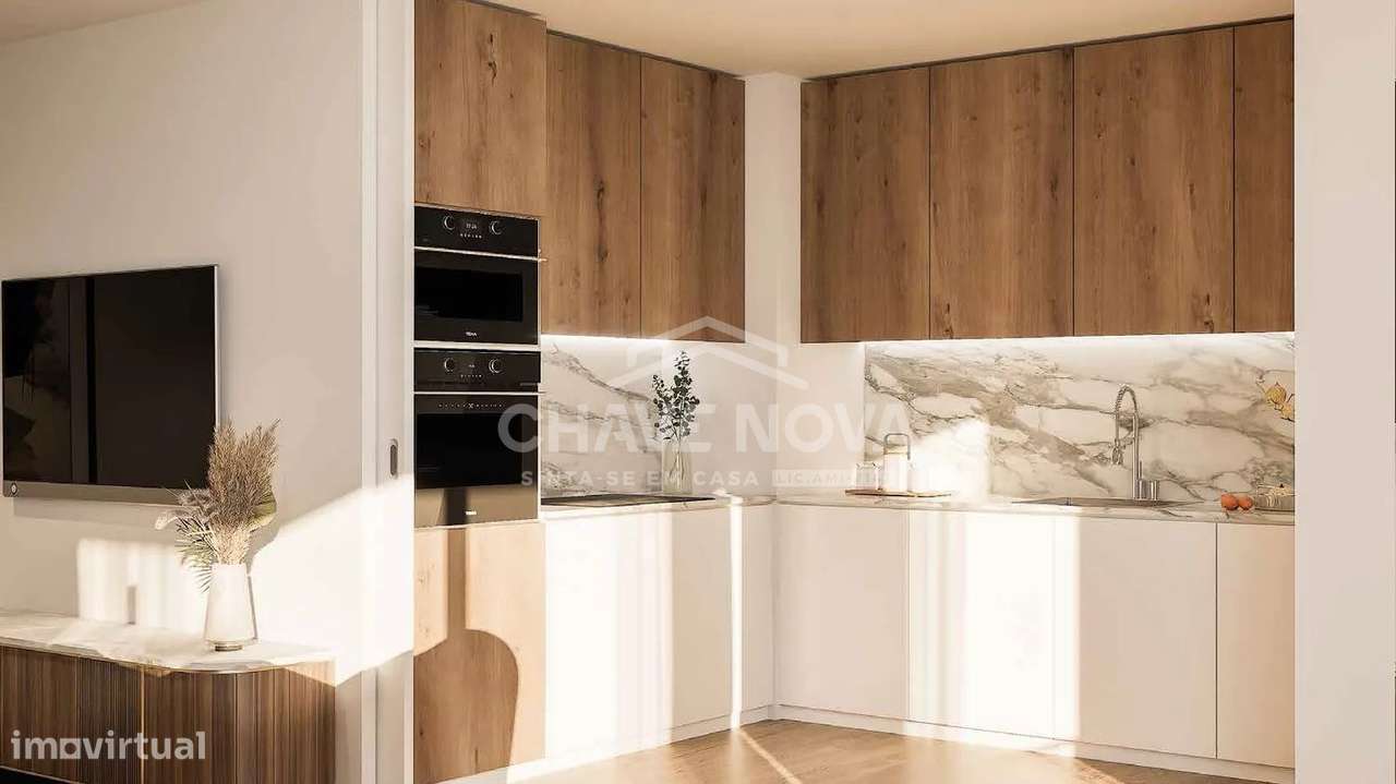T2 Novo c/ Lugar de Garagem em S. João da Madeira-14