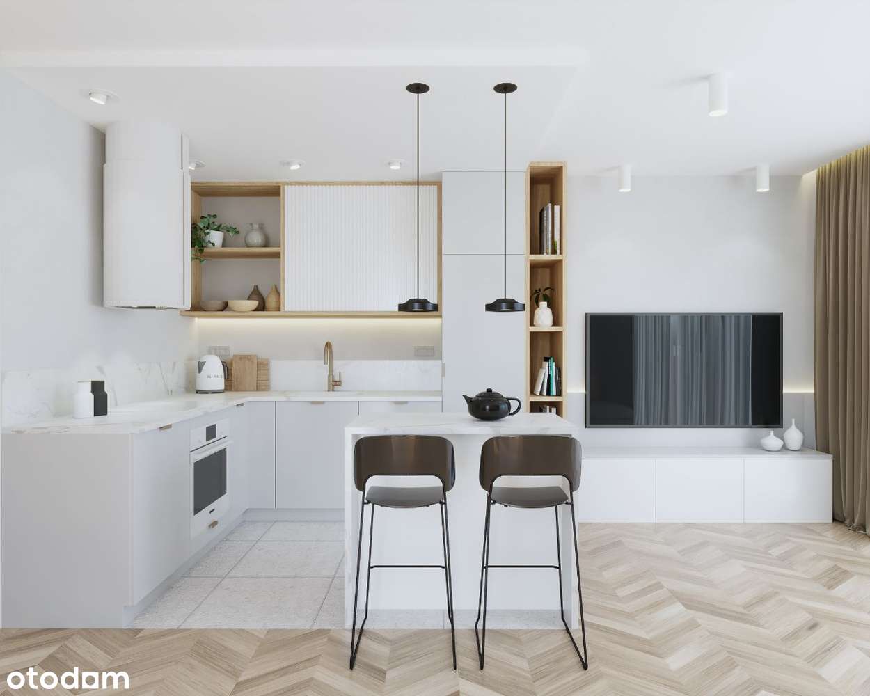 Dom, 60 m², Bolechówko-9