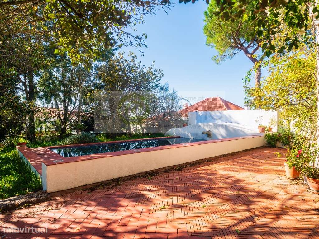 Moradia com piscina e vista mar na Charneca/Cascais-28