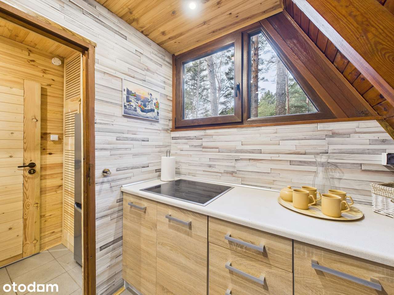 Domek Letniskowy w Lesie Kominek Wyposażenie W Cenie Warężyn-9