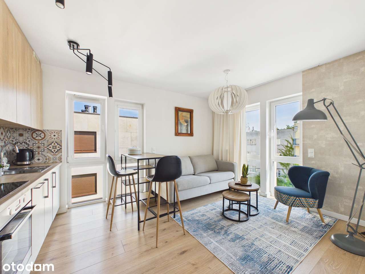 Stylowe studio z miejscem postojowym | 40 m² | Centrum