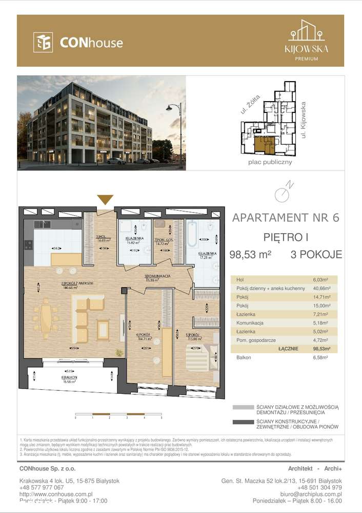 Kijowska Premium | 3-pok | 98,53m2 | 6 - Pełny obrazek: 2/7