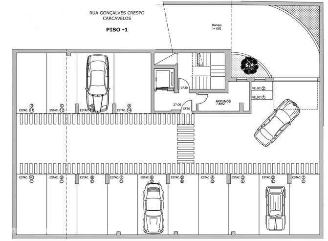 Apartamento T3 novo com estacionamento no centro de Carcavelos-49