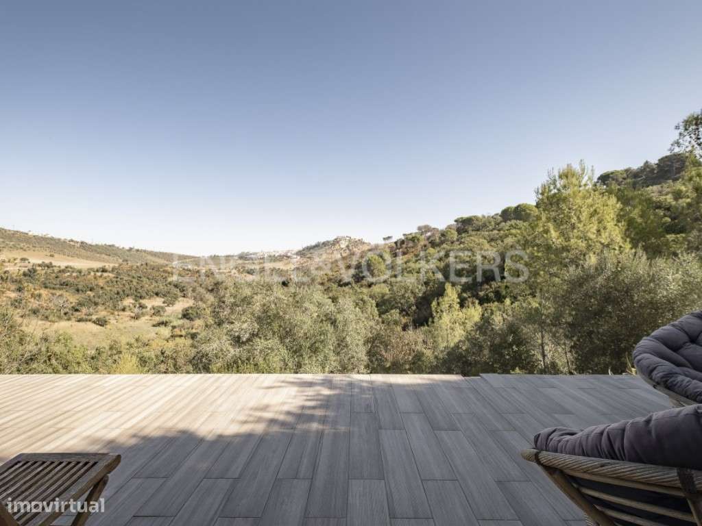 Refúgio na Serra da Arrábida com vistas, mar, montanha e Castelo Pa... - Grande imagem: 5/53